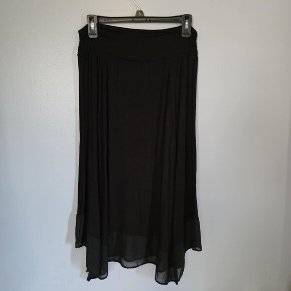 EUC Apt. 9 Soft flowy Skirt with sheer bottom - Picture 3 of 6